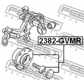 Ступица колеса FEBEST 2382-GVMR-1