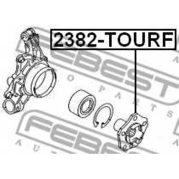 Ступица колеса FEBEST 2382-TOURF-1