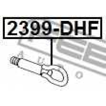 Крюки FEBEST 2399-DHF-1