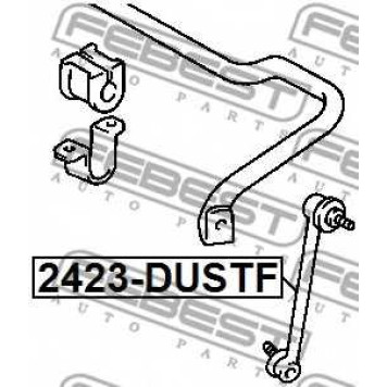 Тяга / стойка стабилизатора FEBEST 2423-DASTF-1
