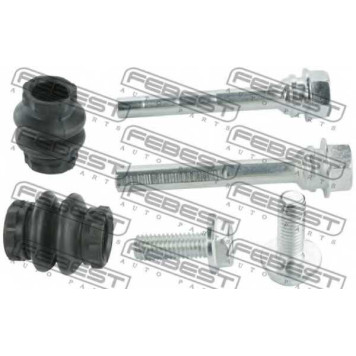 Направляющий болт корпуса скобы тормоза FEBEST 2574-308R-KIT