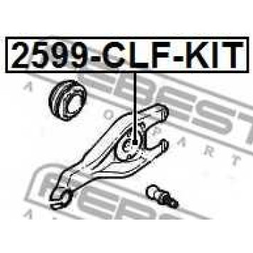 Ремкомплект рабочего цилиндра FEBEST 2599-CLF-KIT-1