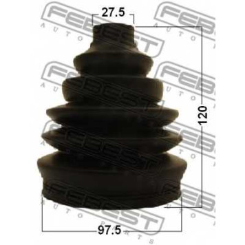 Пыльник приводного вала FEBEST 2717P-XC90F2-1