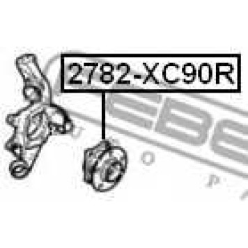 Ступица колеса FEBEST 2782-XC90R-1