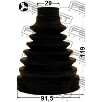 Пыльник приводного вала FEBEST 2915-FLIIFT-1