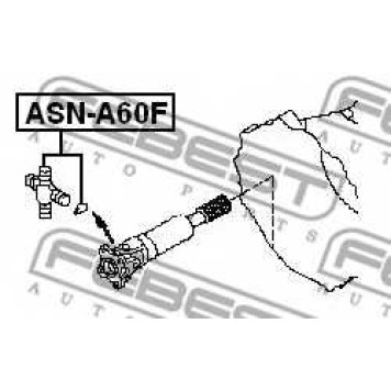 Шарнир продольного вала FEBEST ASN-A60F-1