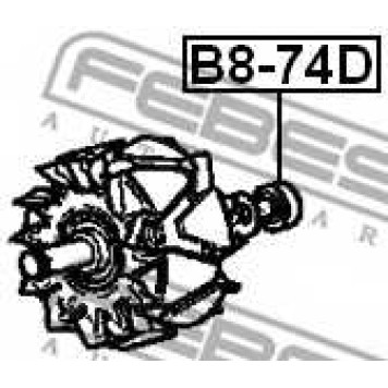 Подшипник FEBEST B8-74D-1