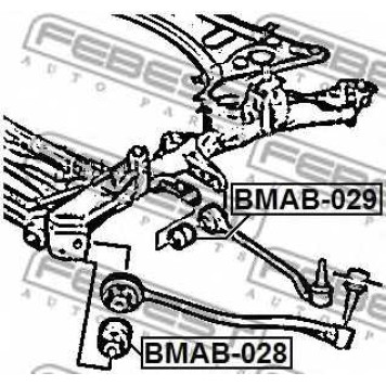 Подвеска рычага независимой подвески колеса FEBEST BMAB-029-1