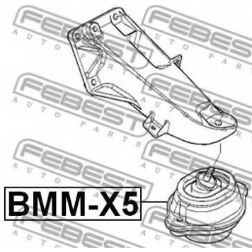 Подвеска двигателя FEBEST BMM-X5-1