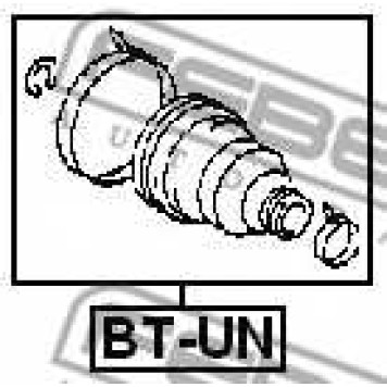Пыльник приводного вала FEBEST BT-UN-1