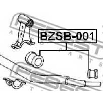 Опора стабилизатора FEBEST BZSB-001-1