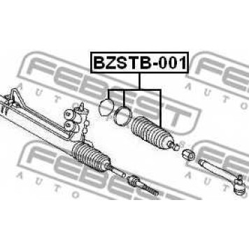 Пыльник рулевого управления FEBEST BZSTB-001-1