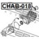 Опора, дифференциал FEBEST CHAB-018