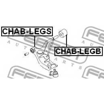 Подвеска рычага независимой подвески колеса FEBEST CHAB-LEGS-1