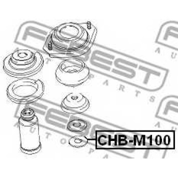 Подшипник опоры стойки амортизатора FEBEST CHB-M100-1