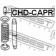 Амортизатор задний <b>FEBEST CHD-CAPR</b>