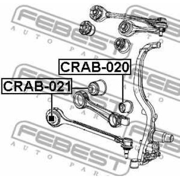Подвеска рычага независимой подвески колеса FEBEST CRAB-021-1
