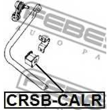 Опора стабилизатора FEBEST CRSB-CALR-1