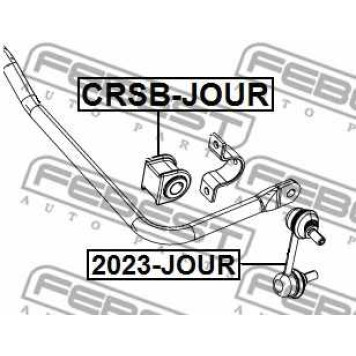 Опора стабилизатора FEBEST CRSB-JOUR-1