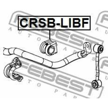 Опора стабилизатора FEBEST CRSB-LIBF-1