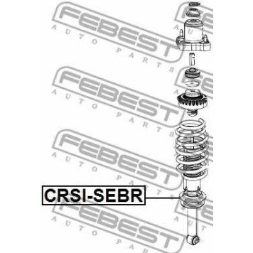 Тарелка пружины FEBEST CRSI-SEBR-1