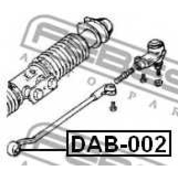 Подвеска рулевого управления FEBEST DAB-002-1