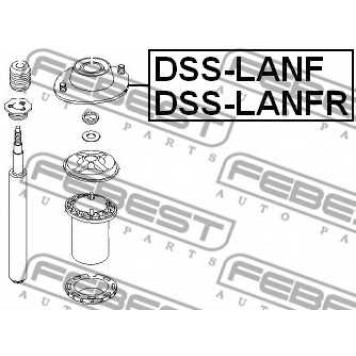 Подвеска амортизатора FEBEST DSS-LANFR-1