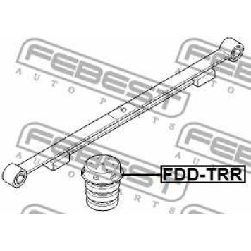 Амортизатор задний <b>FEBEST FDD-TRR</b>-1