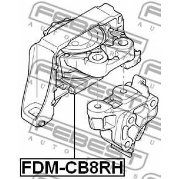 Подвеска двигателя FEBEST FDM-CB8RH-1