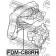 Подвеска двигателя FEBEST FDM-CB8RH