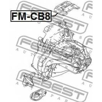 Подвеска двигателя FEBEST FM-CB8-1