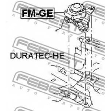 Подвеска двигателя FEBEST FM-GE-1