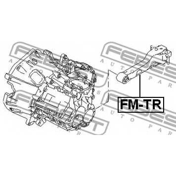 Подвеска коробки передач FEBEST FM-TR-1