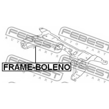 Балка моста FEBEST FRAME-BOLENO-1