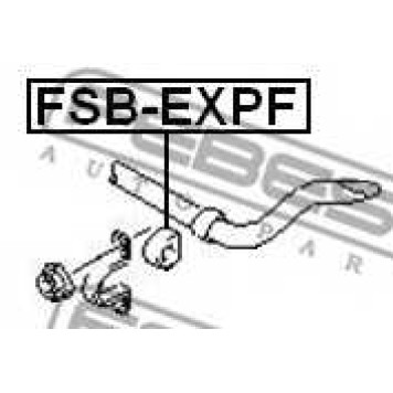 Опора стабилизатора FEBEST FSB-EXPF-1