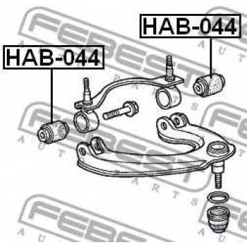 Подвеска рычага независимой подвески колеса FEBEST HAB-044-1