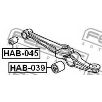 Подвеска рычага независимой подвески колеса FEBEST HAB-045-1