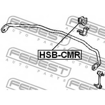 Опора стабилизатора FEBEST HSB-CMR-1