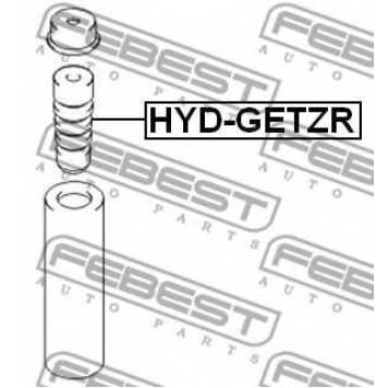 Амортизатор задний для HYUNDAI ACCENT(MC,RB), GETZ(TB) <b>FEBEST HYD-GETZR</b>-1