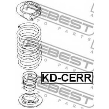 Амортизатор задний для KIA CERATO KOUP(TD), CERATO(LD,TD), SOUL(AM) <b>FEBEST KD-CERR</b>-1