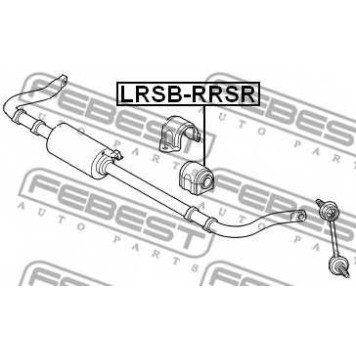 Опора стабилизатора FEBEST LRSB-RRSR-1