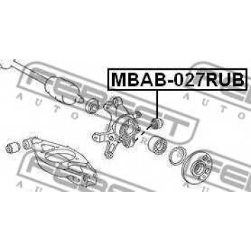 Втулка рычага колесной подвески FEBEST MBAB-027RUB-1