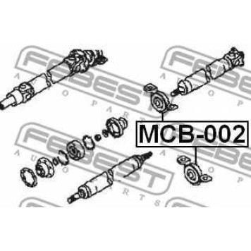 Подшипник, промежуточный подшипник карданного вала FEBEST MCB-002-1