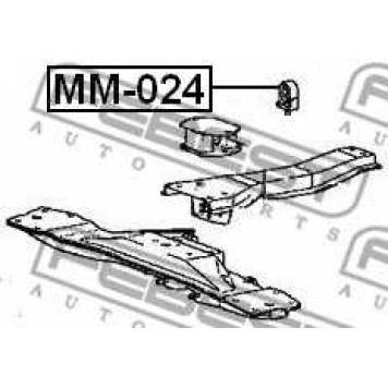 Подвеска раздаточной коробки FEBEST MM-024-1