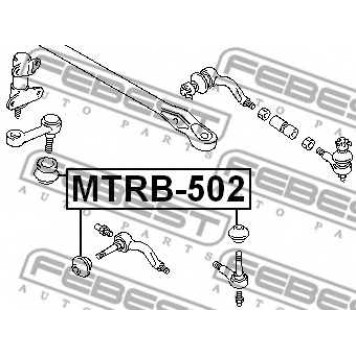 Ремкомплект, наконечник поперечной рулевой тяги FEBEST MTRB-502-1