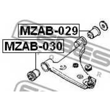 Подвеска рычага независимой подвески колеса FEBEST MZAB-030-1
