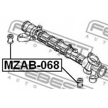 Подвеска рулевого управления FEBEST MZAB-068-1