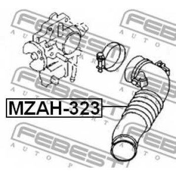 Трубопровод FEBEST MZAH-323-1