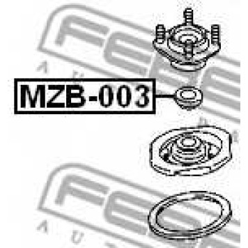 Подшипник опоры стойки амортизатора FEBEST MZB-003-1