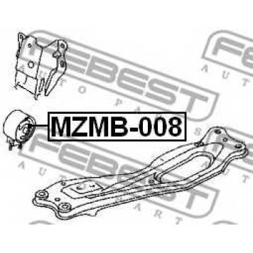 Подвеска двигателя FEBEST MZMB-008-1
